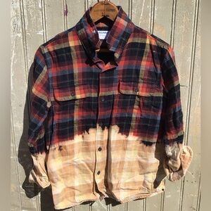 Old Navy Kids Multicolor Plaid Button Down Shirt